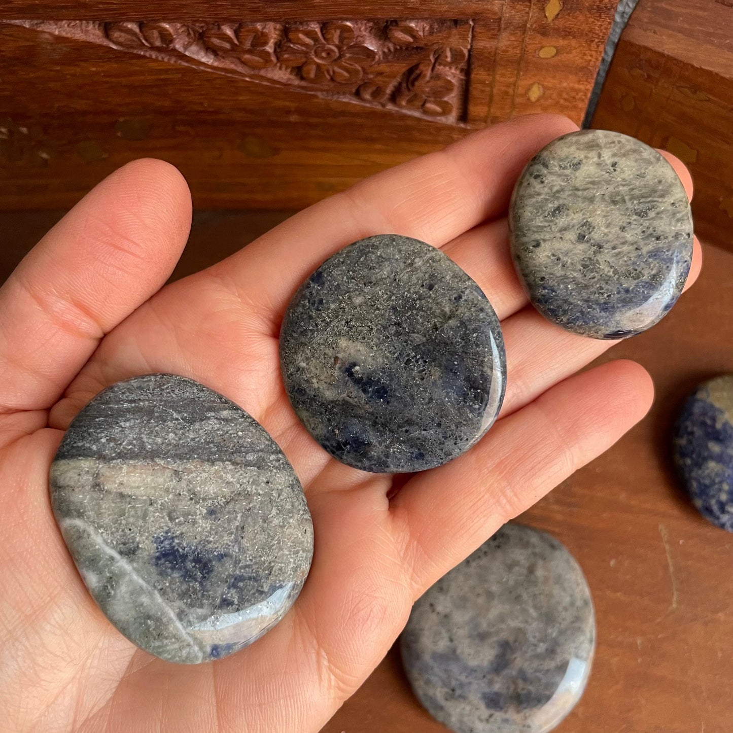 Express Yourself with Sodalite Throat Chakra Stones